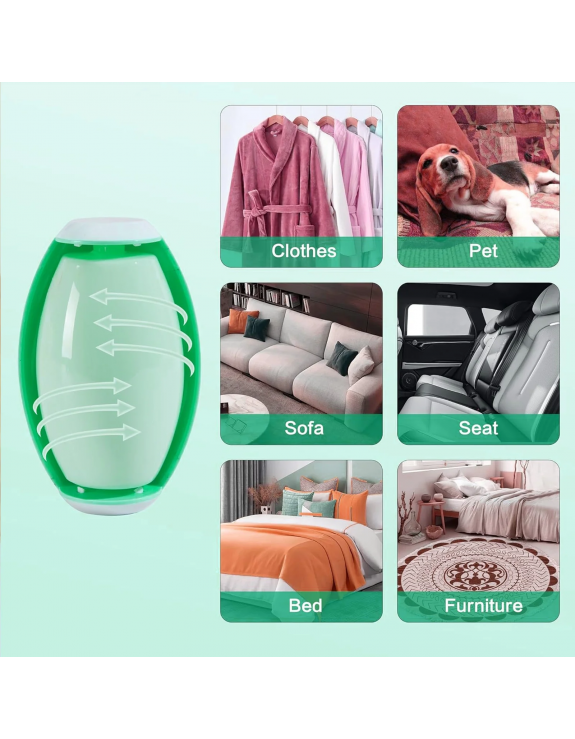 2 Pack Reusable Lint Roller Washable Mini Lint Remover for Cat Dog Pet Hair Rollers Travel Size Sticky Cleaner Hair Remover for Clothes