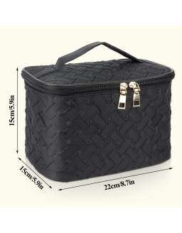 Makeup Bag With Brush Storage For Women Travel Toiletry Bag Cosmetic Bag Large For Travel Essentials Travel-Size Toiletries