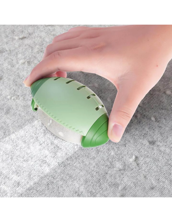 Washable Lint Roller 2025 New Reusable Lint Roller for Clothes & Pet Hair Removal, Portable & Sustainable Roller for Home & Travel (Green)