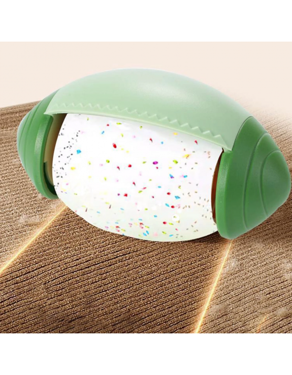Washable Lint Roller 2025 New Reusable Lint Roller for Clothes & Pet Hair Removal, Portable & Sustainable Roller for Home & Travel (Green)