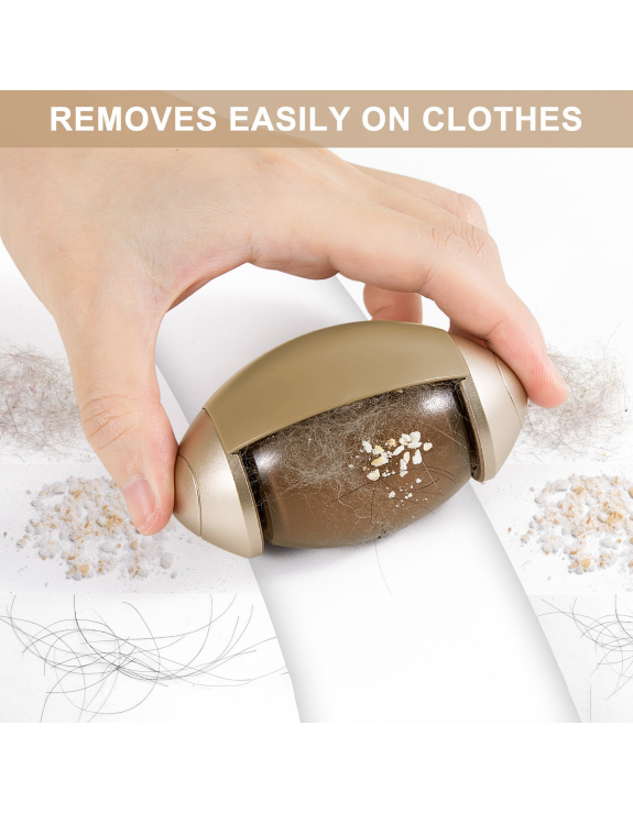 Portable Lint Roller - Travel Lint Remover, Reusable Washable Sticky Roller for Pet Hair, Home Use