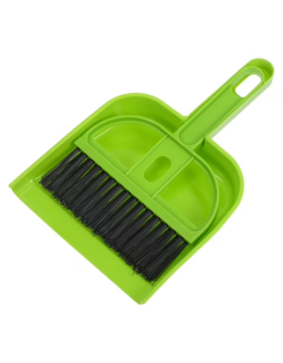 Compartment Cover Desktop Broom Dustpan Child