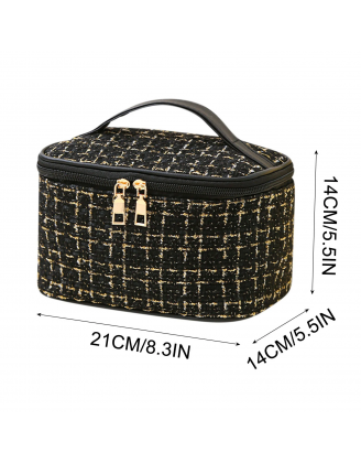 Cross Body Bag for Woman Large Capacity Makeup Bag Travel Portable High Beauty Small Bag Cosmetic Storage Bag Portable Wash Bag Women's Crossbody Handbags