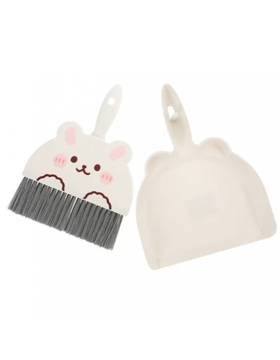 Desktop Broom Hand Cleaning Tool for Small Sweeping Countertop Brush Cars Friend Bristle Dust Pan Dustpan Child Toddler