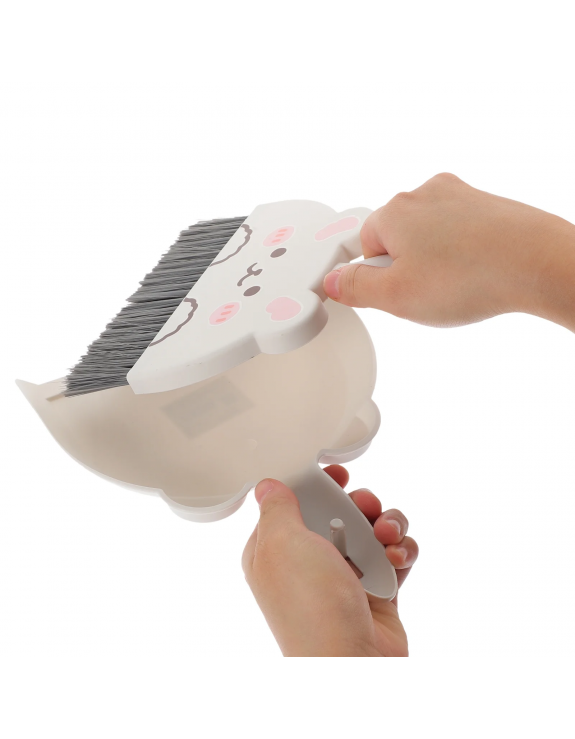 Desktop Broom Hand Cleaning Tool for Small Sweeping Countertop Brush Cars Friend Bristle Dust Pan Dustpan Child Toddler
